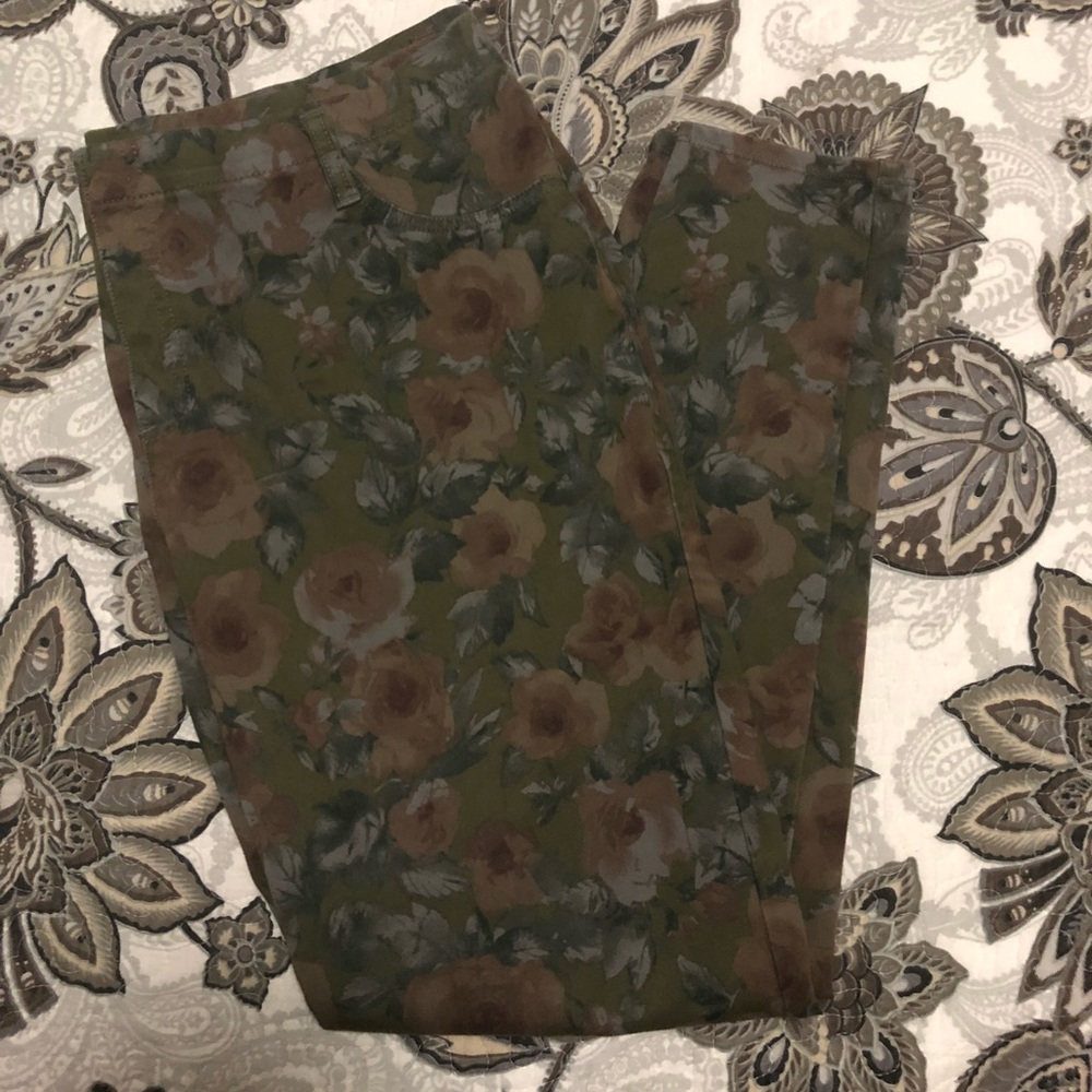 Floral jeggins